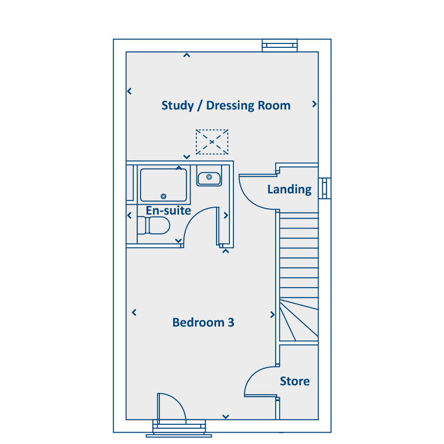 Second Floor Floorplan