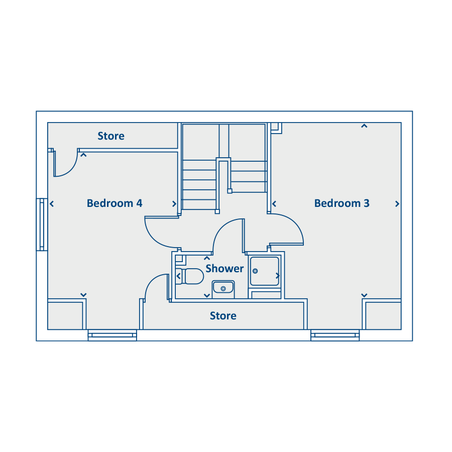 Second Floor Floorplan