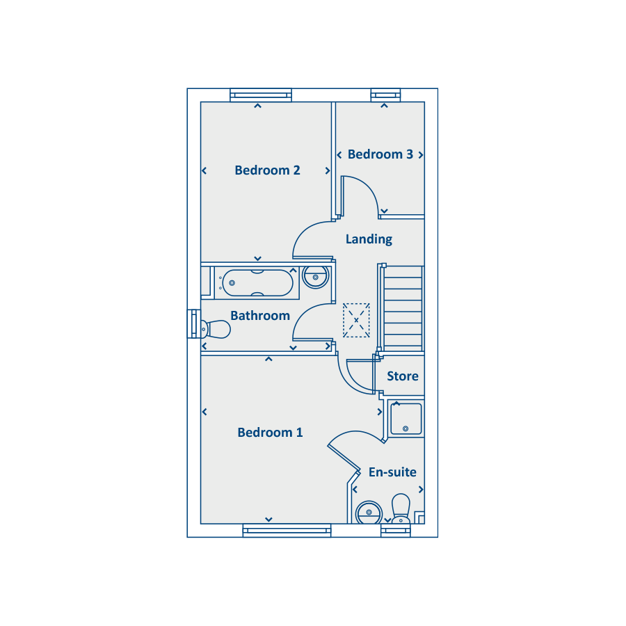 First Floor Floorplan