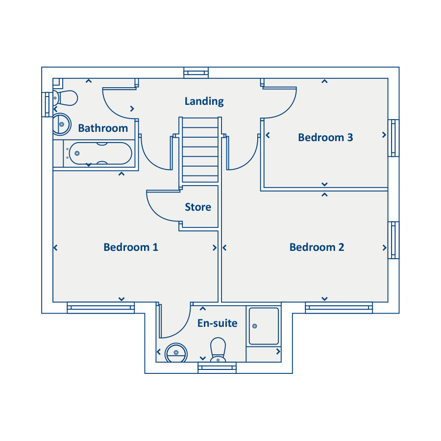 First Floor Floorplan