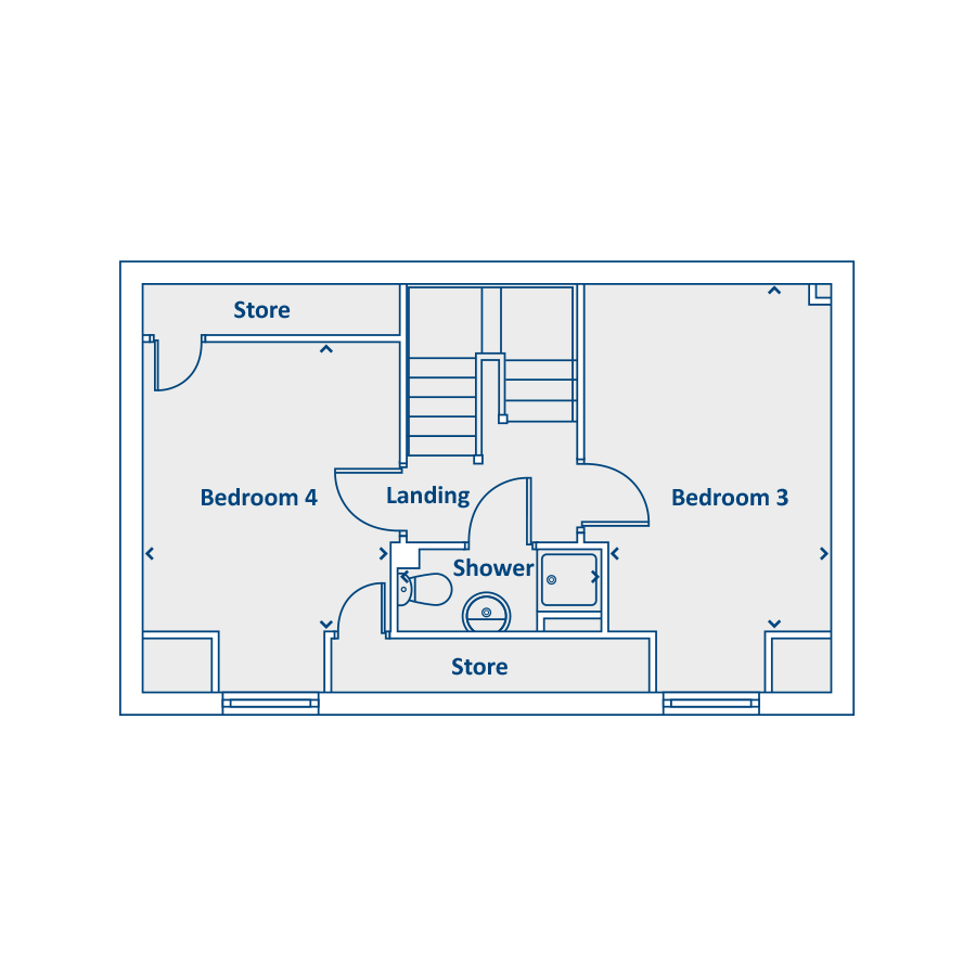 Second Floor Floorplan