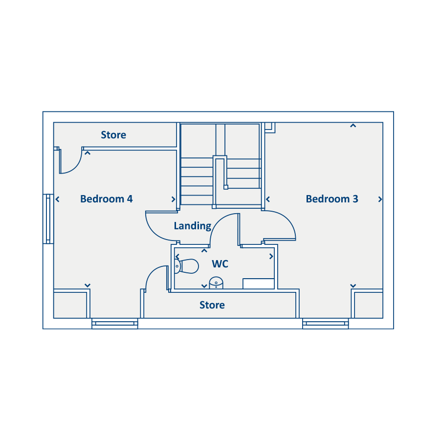 Second Floor Floorplan
