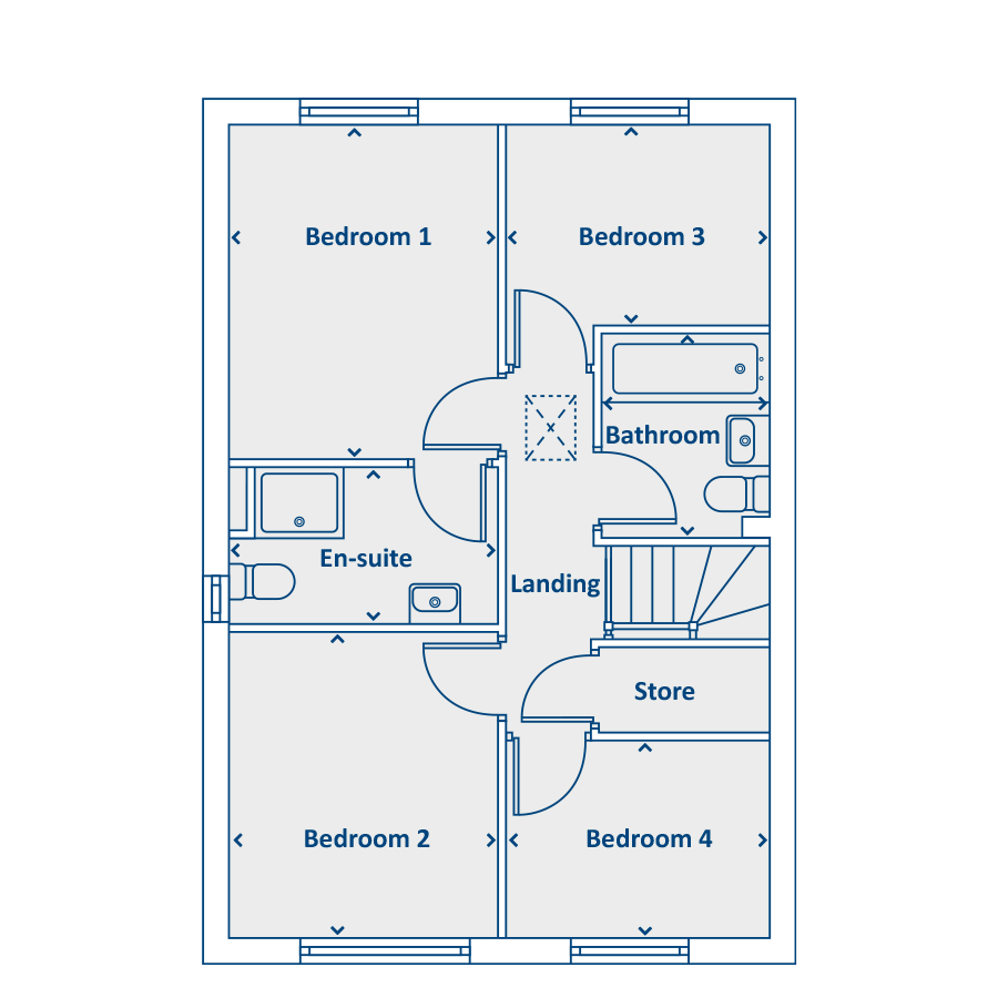 First Floor Floorplan