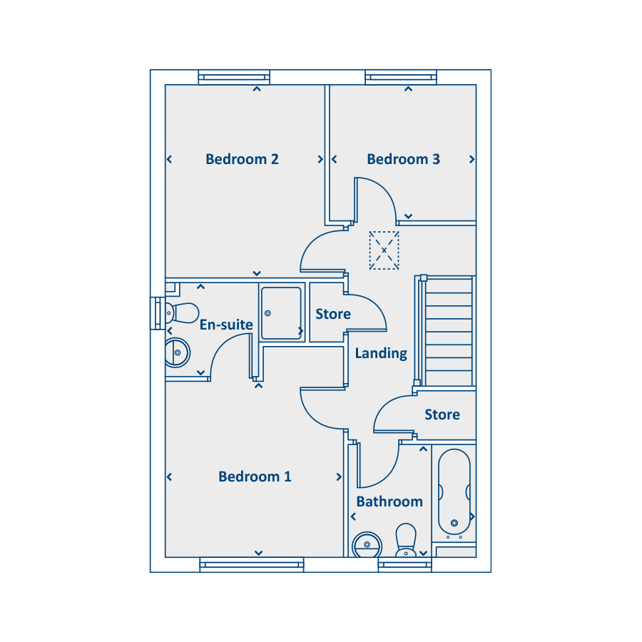 First Floor Floorplan