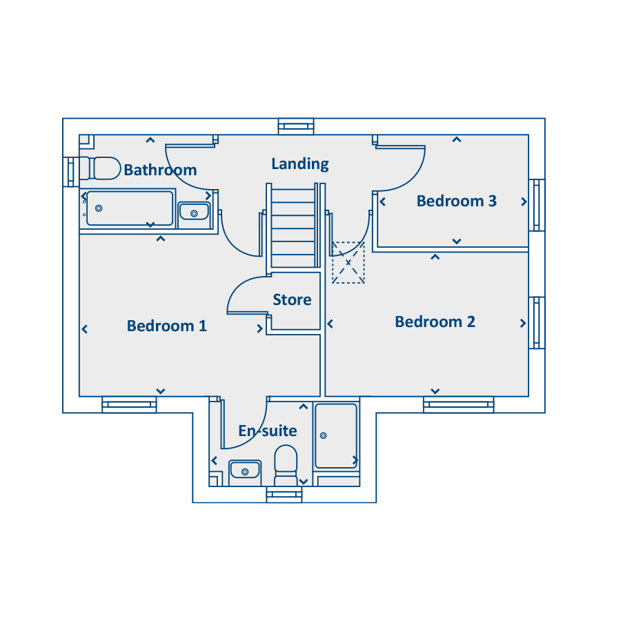 First Floor Floorplan