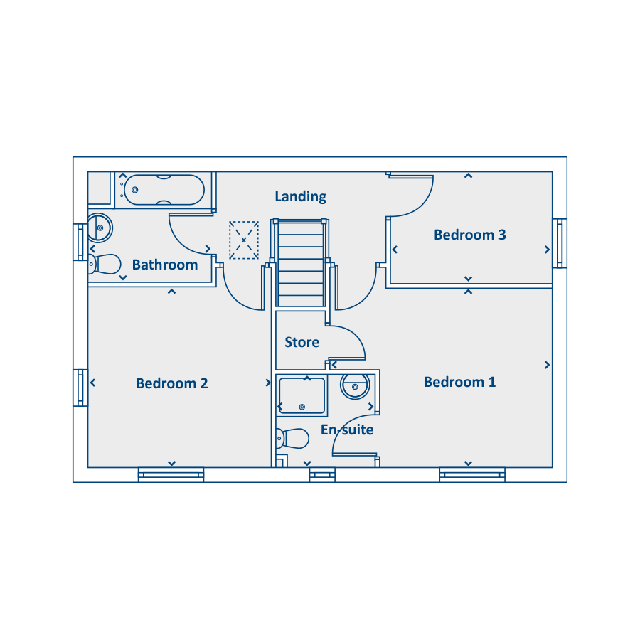 First Floor Floorplan
