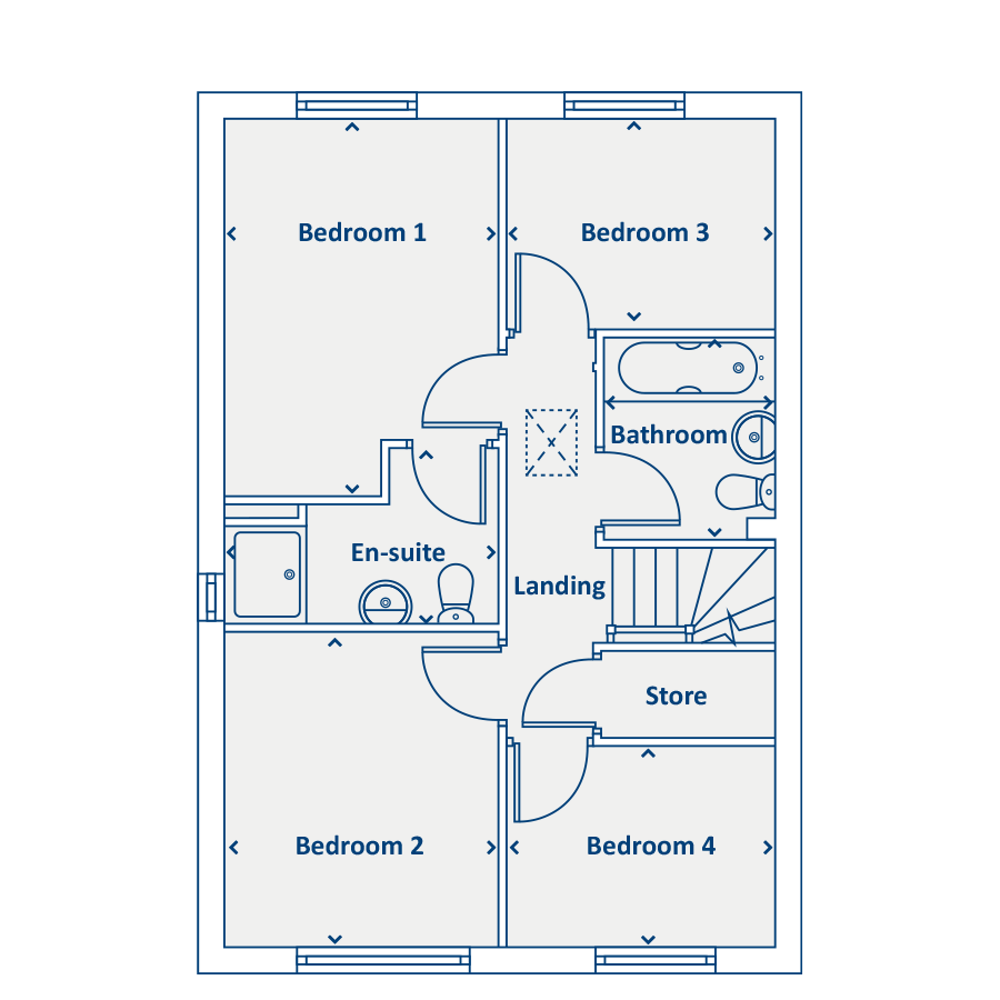 First Floor Floorplan