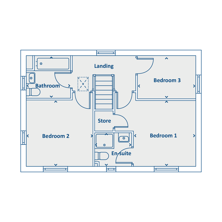 First Floor Floorplan
