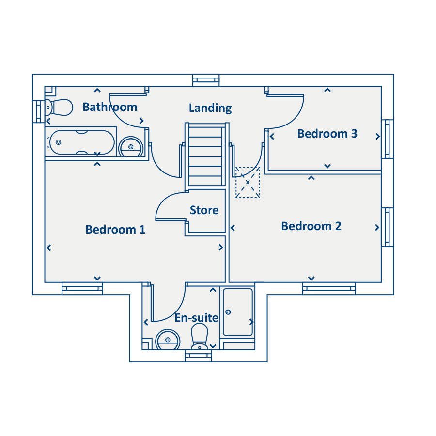 First Floor Floorplan