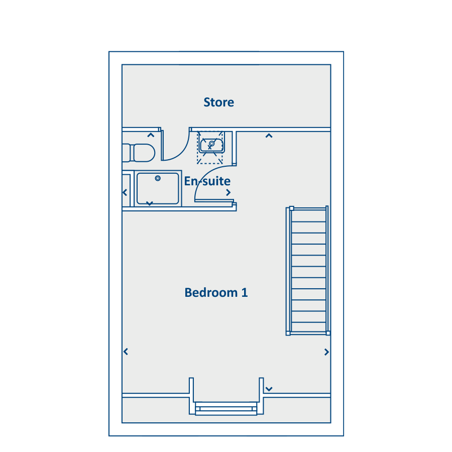 Second Floor Floorplan