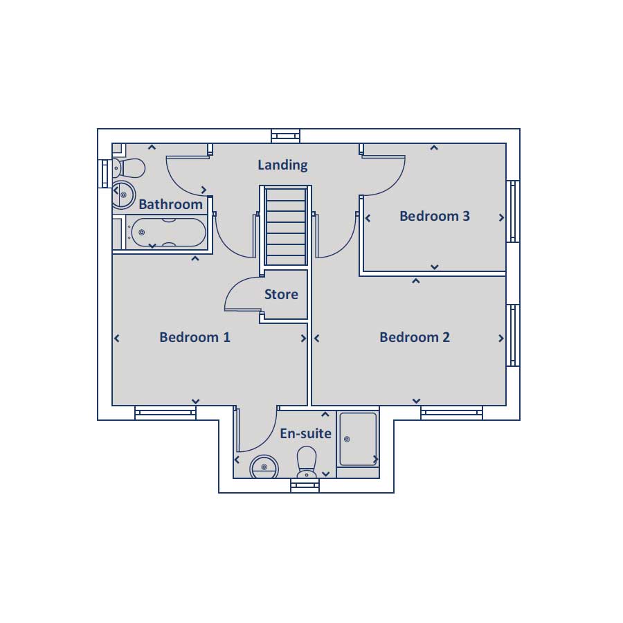 First Floor Floorplan