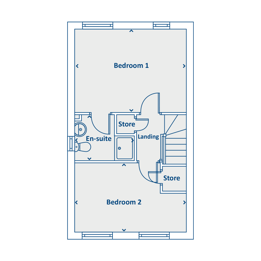 Second Floor Floorplan