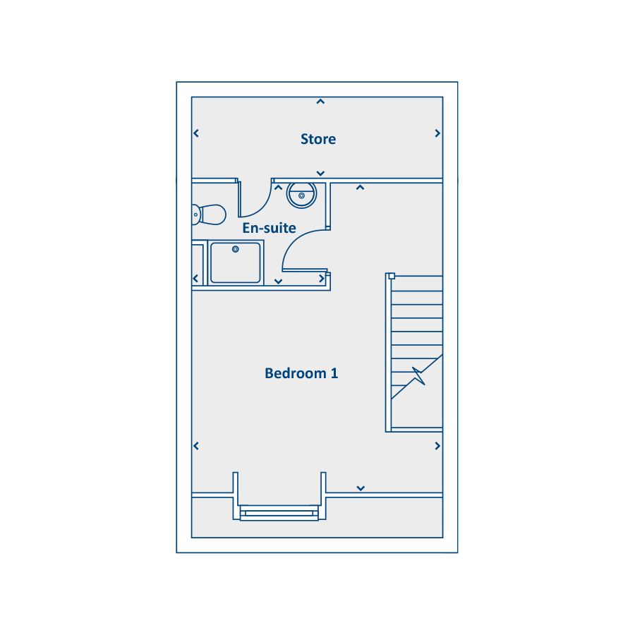 Second Floor Floorplan